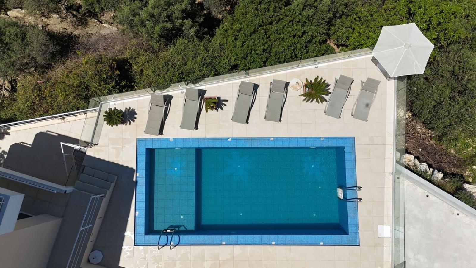 Villa Vuna - Private Pool -Sea View Chania  Eksteriør billede