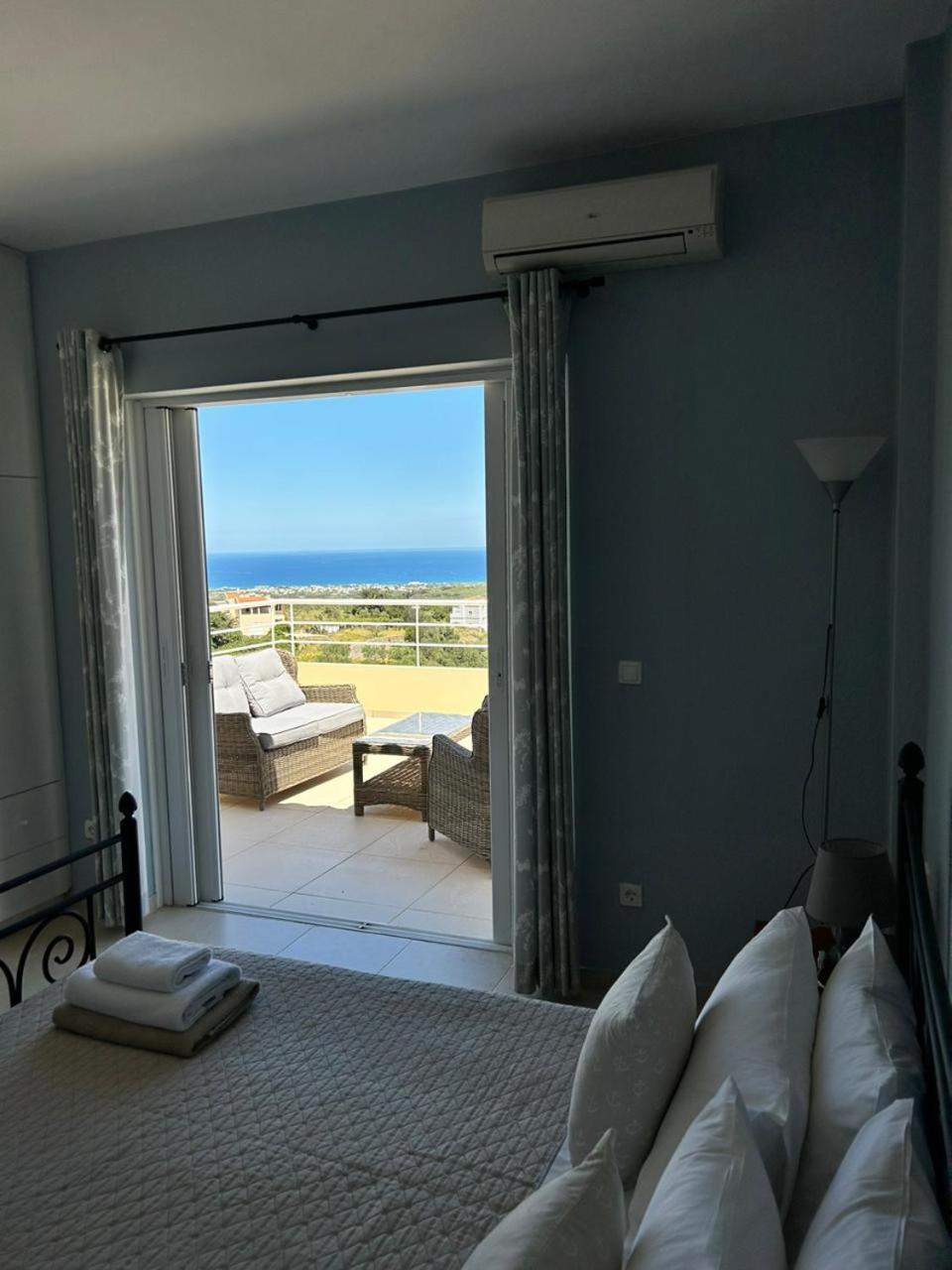 Villa Vuna - Private Pool -Sea View Chania  Eksteriør billede