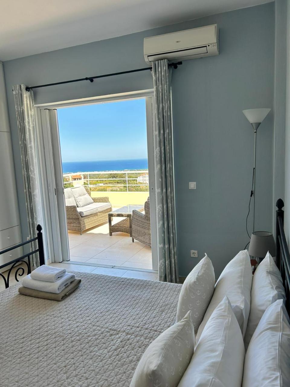 Villa Vuna - Private Pool -Sea View Chania  Eksteriør billede
